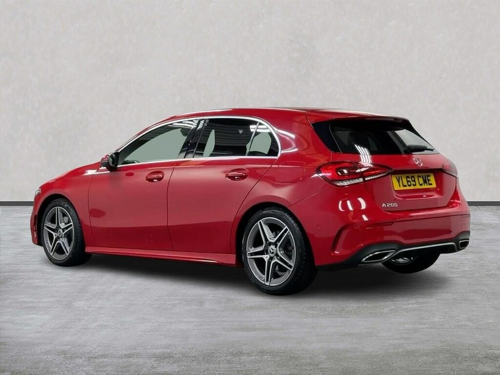 Mercedes-Benz A Class 1.3 A200 Amg Line Executive Hatchback YL69CME Red #2