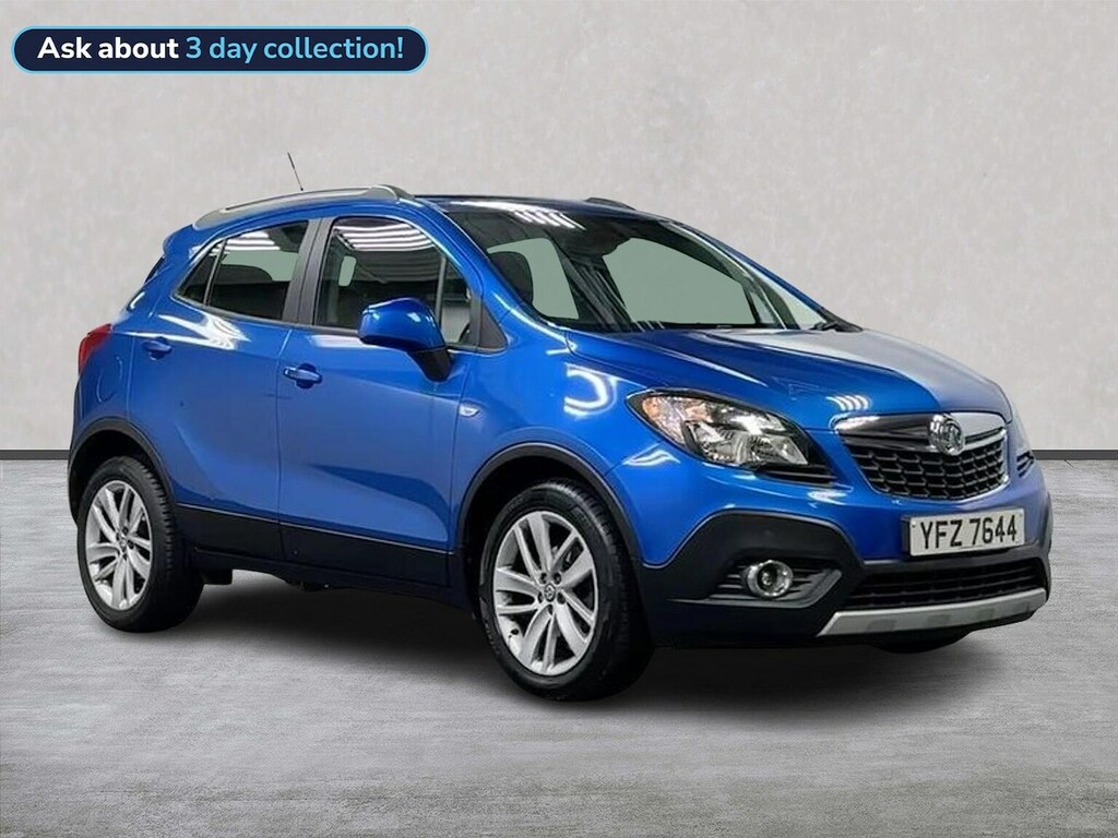 Vauxhall Mokka 1.6I Exclusiv Suv 2Wd Euro 6 S Blue