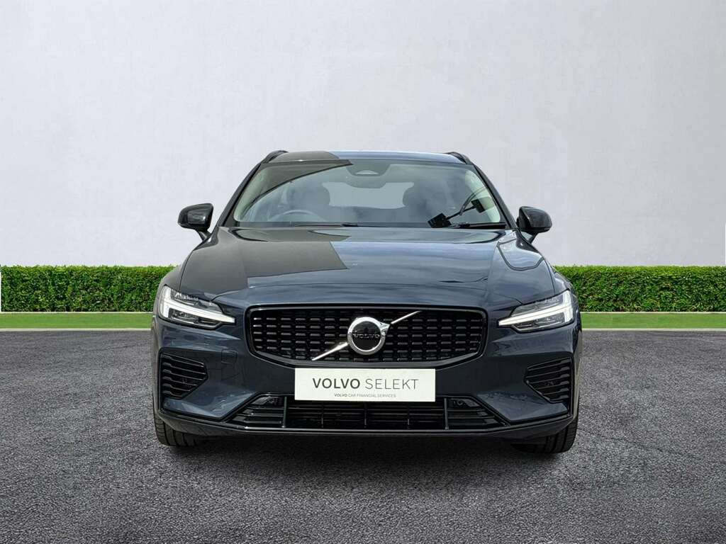Volvo V60 2.0 T6 350 Phev Plus Dark Awd RO25GGJ Blue #2