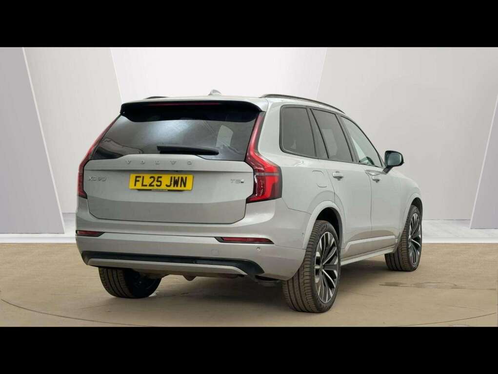 Volvo XC90 2.0 T8 Phev Ultra Dark Awd Geartronic FL25JWN Silver #3