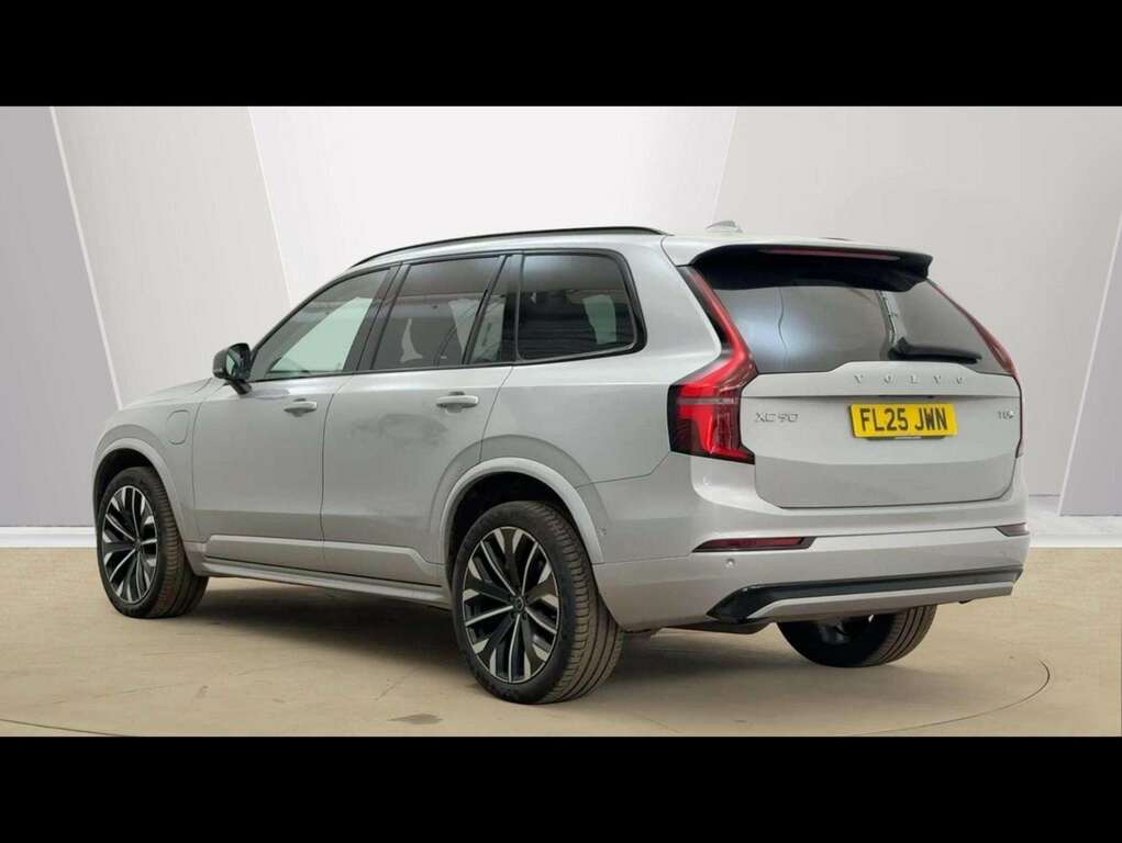Volvo XC90 2.0 T8 Phev Ultra Dark Awd Geartronic FL25JWN Silver #5