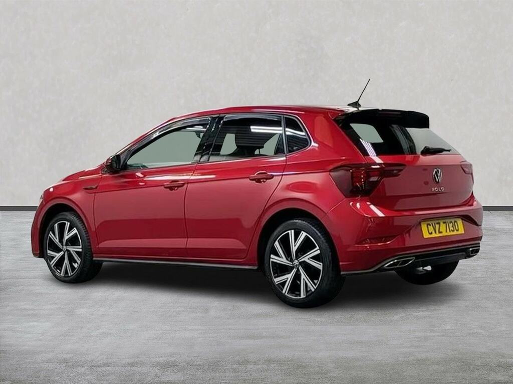 Volkswagen Polo Polo 1.0 Tsi R-line Hatchback CVZ7130 Red #2