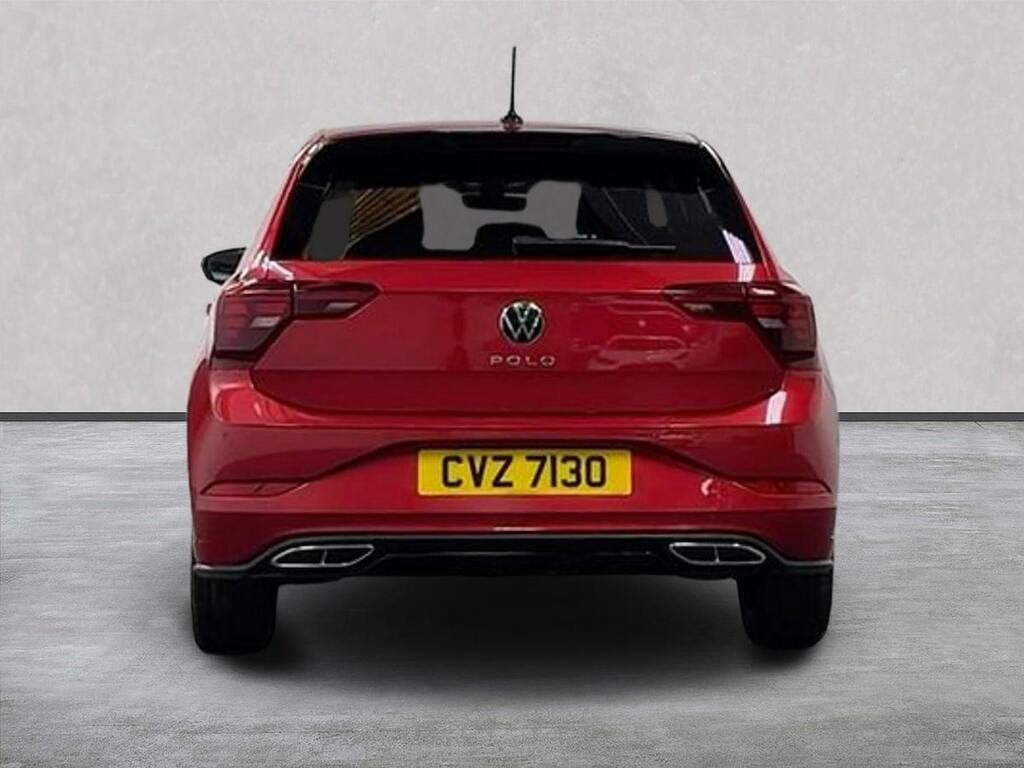 Volkswagen Polo Polo 1.0 Tsi R-line Hatchback CVZ7130 Red #4