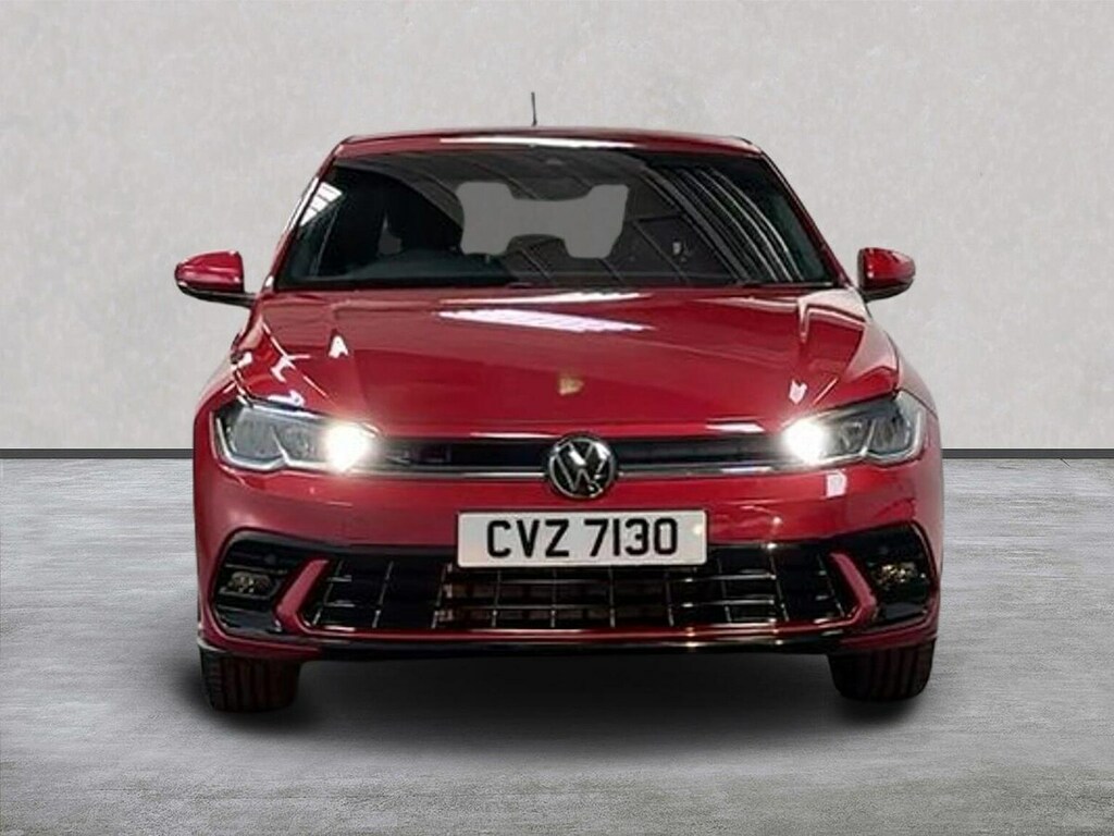 Volkswagen Polo Polo 1.0 Tsi R-line Hatchback CVZ7130 Red #5
