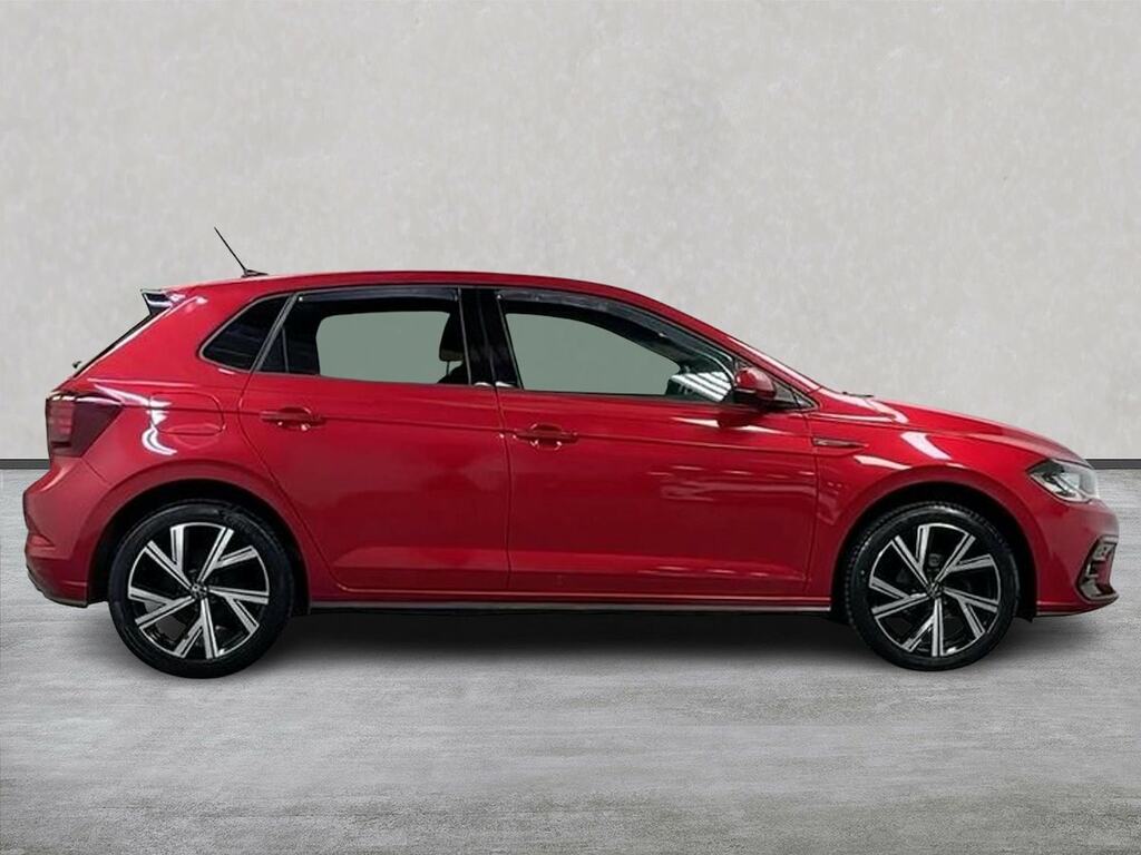 Volkswagen Polo Polo 1.0 Tsi R-line Hatchback CVZ7130 Red #3