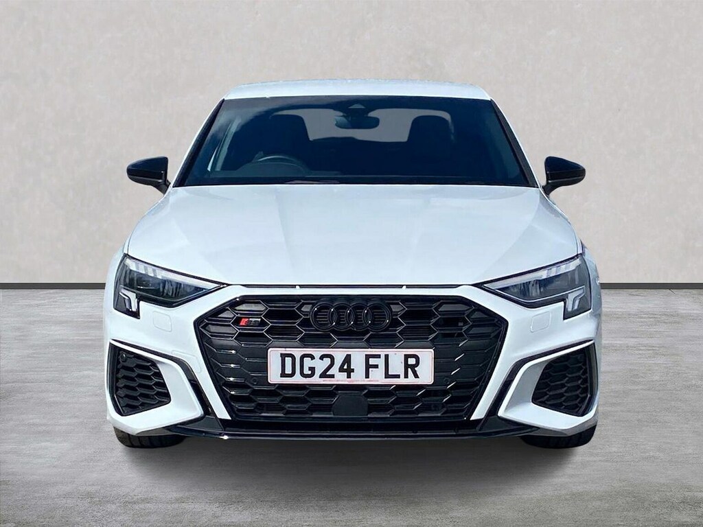 Audi A3 2.0 Tfsi Black Edition Saloon S Tronic DG24FLR White #5