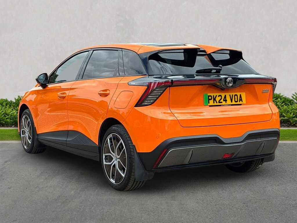 MG MG4 77Kwh Trophy Extended Range Hatchback PK24VOA Orange #2