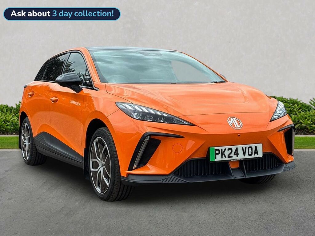 MG MG4 77Kwh Trophy Extended Range Hatchback Orange
