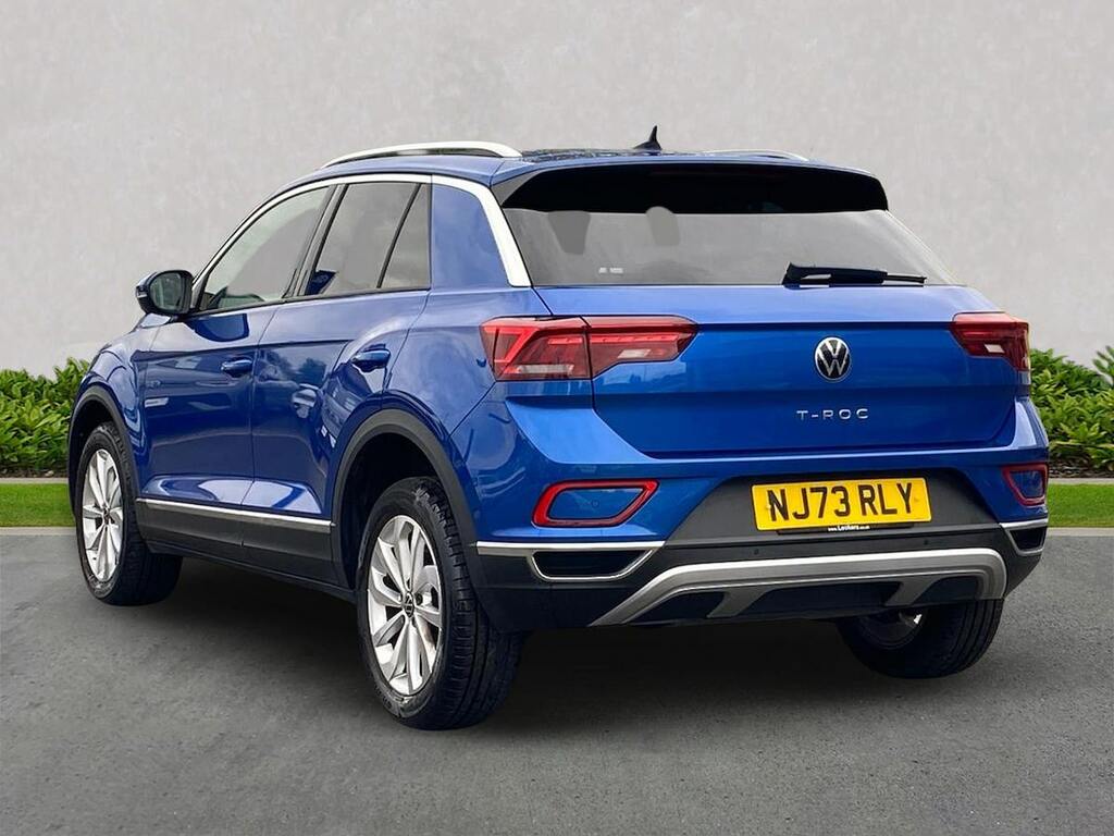 Volkswagen T-Roc 1.0 Tsi Style Suv Euro 6 Ss Blue