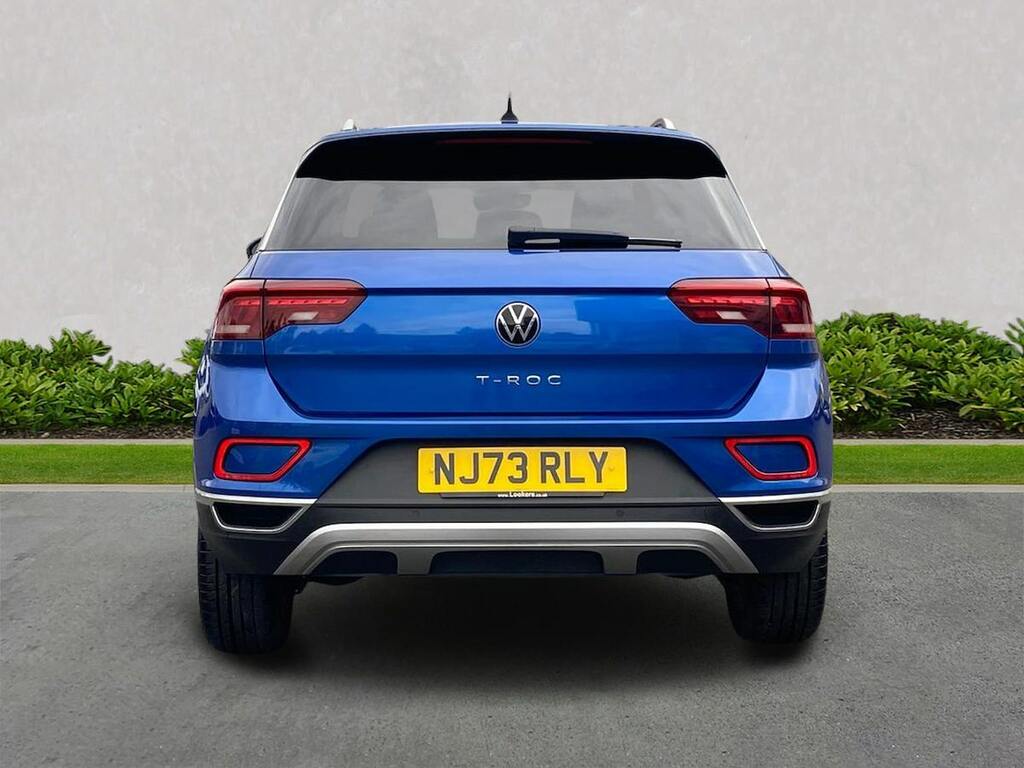 Volkswagen T-Roc 1.0 Tsi Style Suv Euro 6 Ss NJ73RLY Blue #3