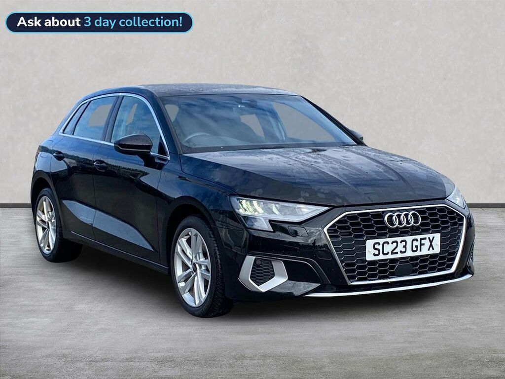 Audi A3 1.5 Tfsi 35 Sport Sportback Euro Black