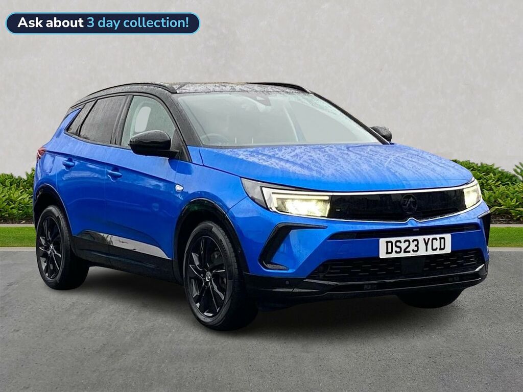 Vauxhall Grandland 1.2 Turbo Gs Suv Euro 6 Ss 1 Blue