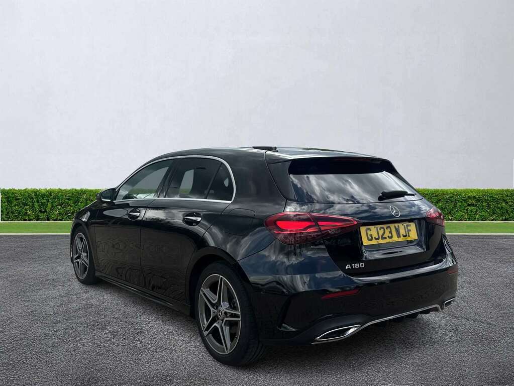 Mercedes-Benz A Class A180 Amg Line Executive GJ23WJF Black #2