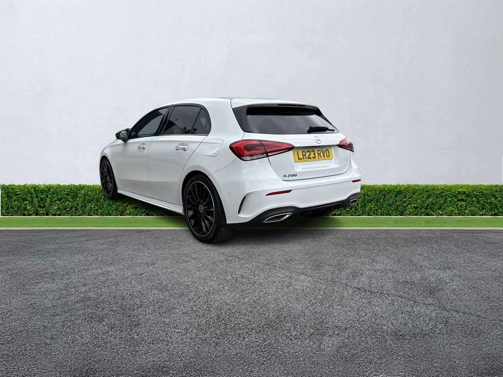 Mercedes-Benz A Class A200 Amg Line Premium Plus Night Edition White #5