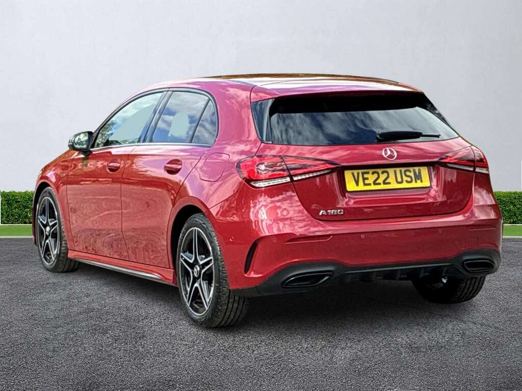 Mercedes-Benz A Class A180 Amg Line Executive Edition VE22USM Red #2
