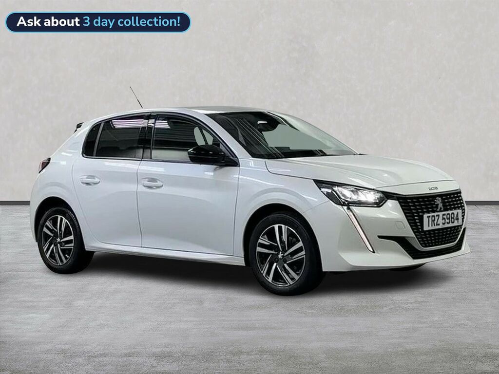 Peugeot 208 1.5 Bluehdi Allure Premium Hatchback Ma White