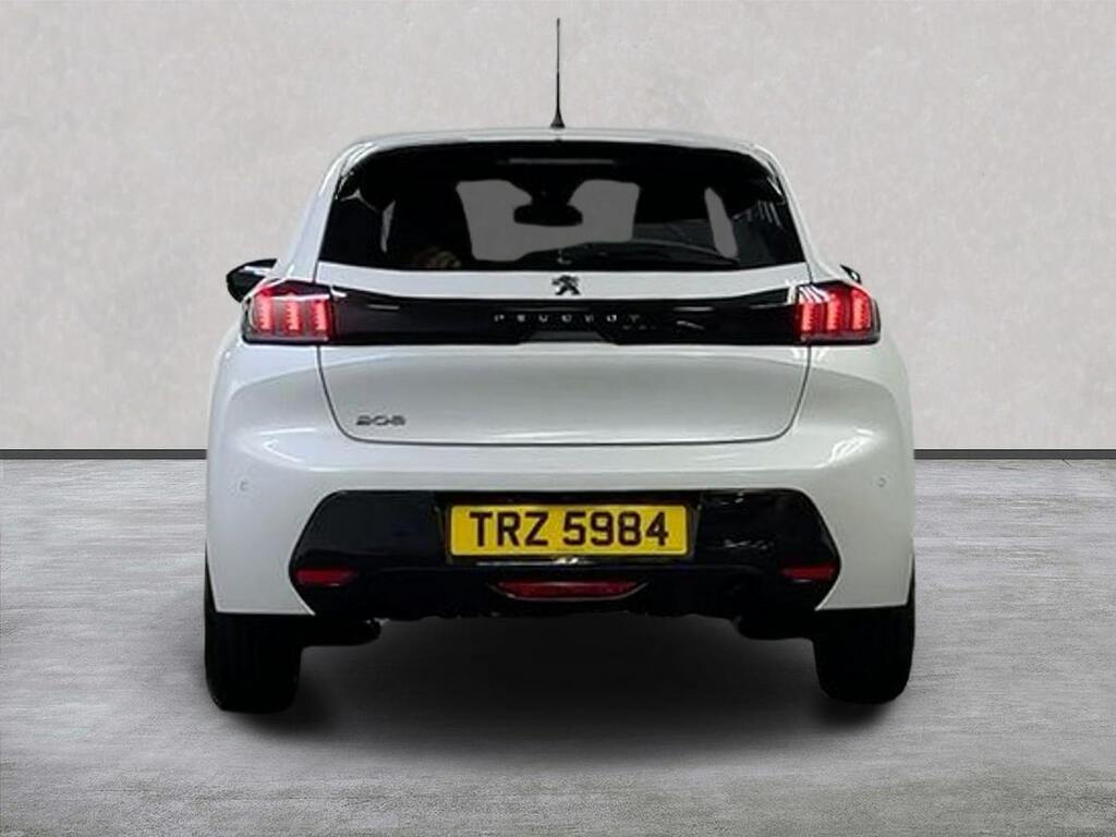 Peugeot 208 1.5 Bluehdi Allure Premium Hatchback Ma White #4