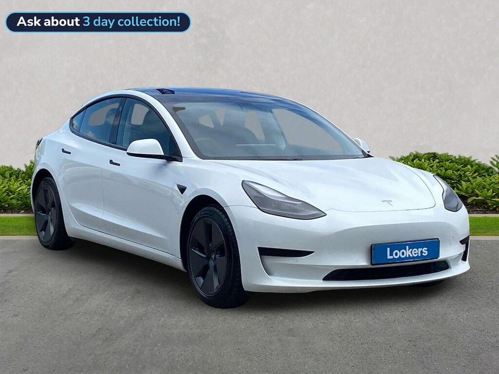 Tesla Model 3 Standard Range Plus Saloon Rwd White