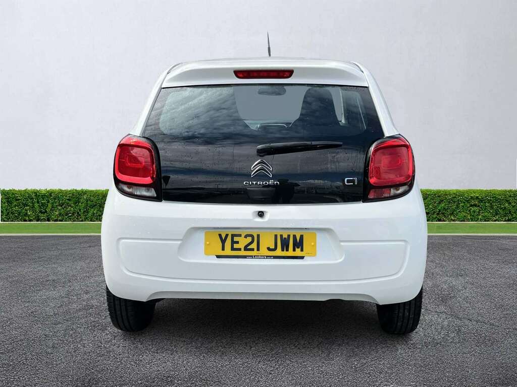 Citroen C1 1.0 Vti 72 Sense YE21JWM White #4