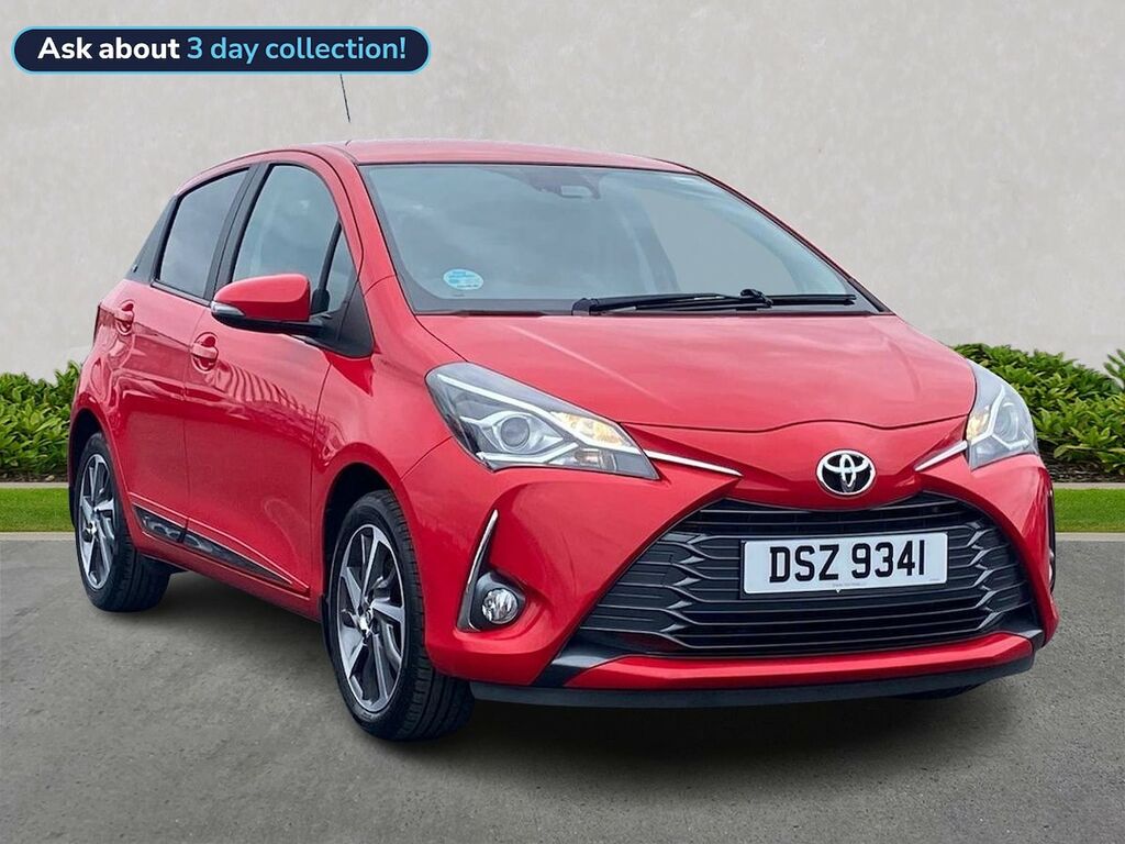 Toyota Yaris 1.5 Vvt-i Y20 Hatchback Euro 6 Red