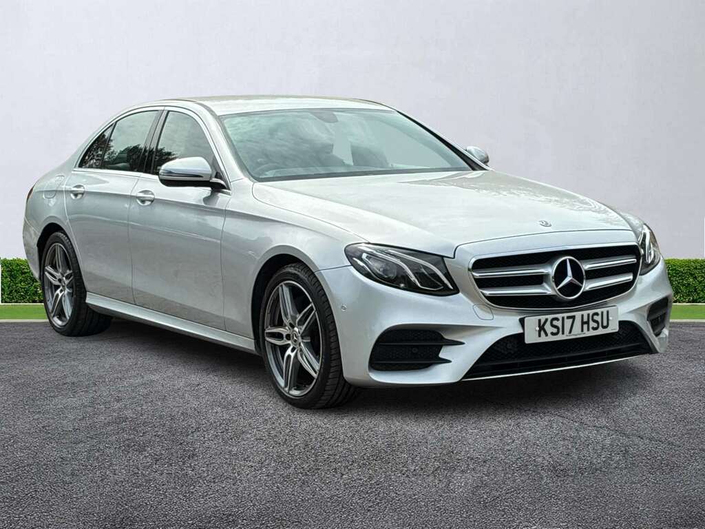 Mercedes-Benz E Class E220d Amg Line 9G-tronic Silver