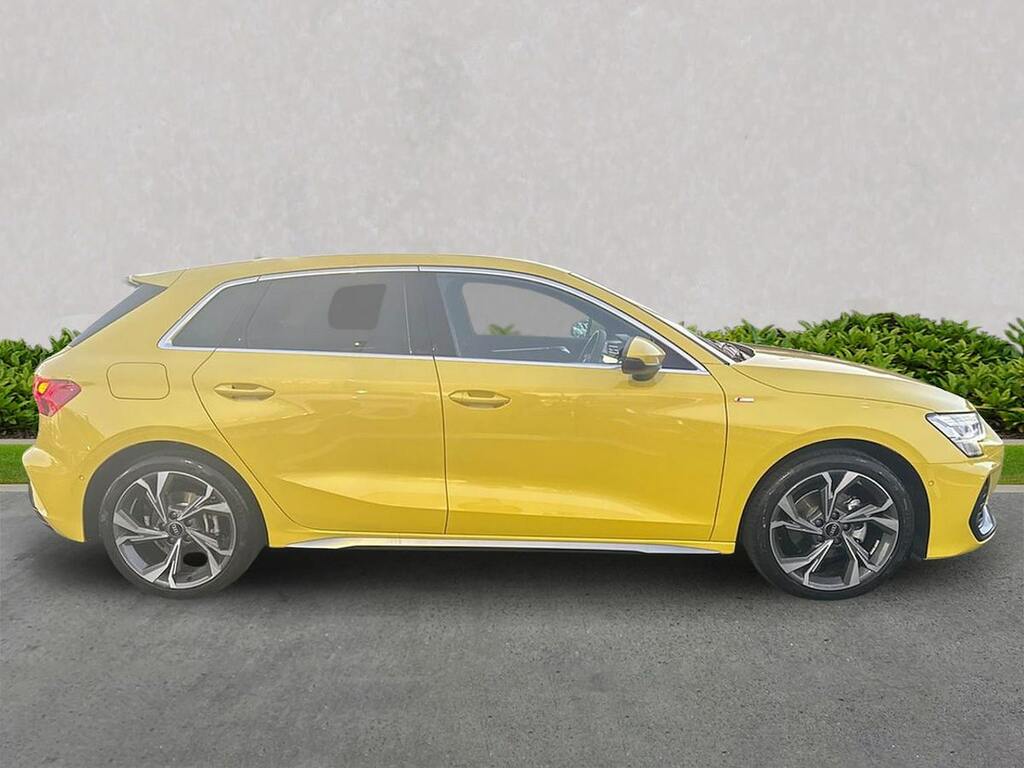 Audi A3 1.5 Tfsi 150 S Line S Tronic NK75WZB Yellow #3