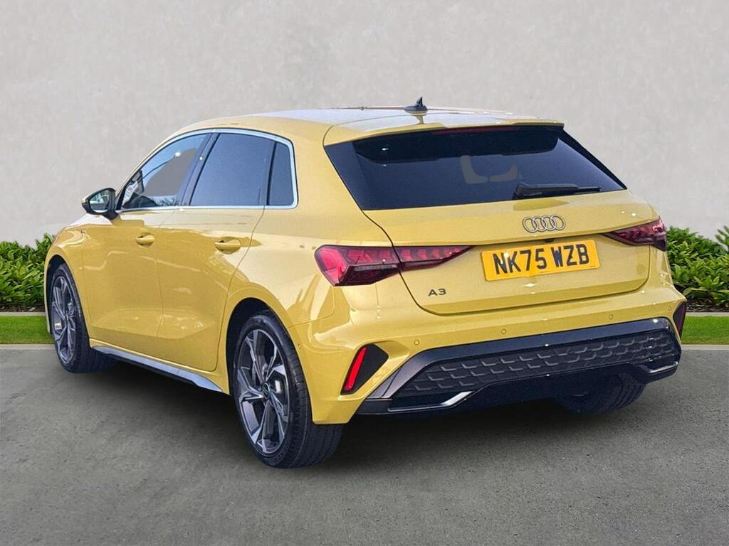 Audi A3 1.5 Tfsi 150 S Line S Tronic NK75WZB Yellow #2
