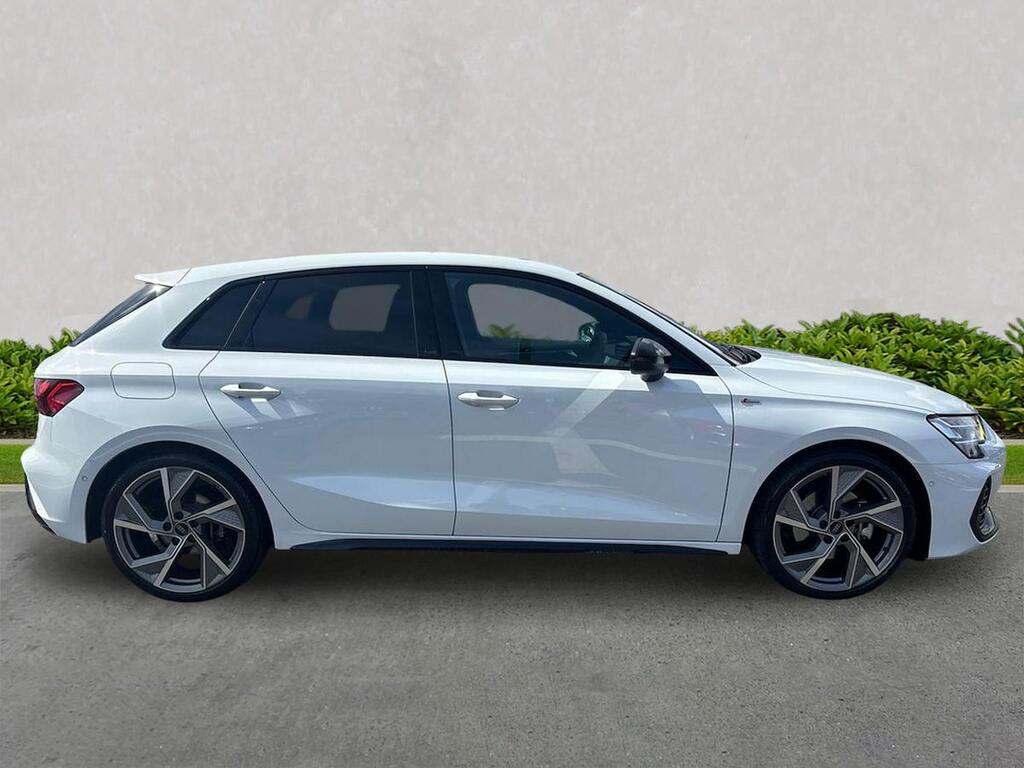 Audi A3 1.5 Tfsi 150 Black Ed S Tronic Tech Pack NK75WZY White #3