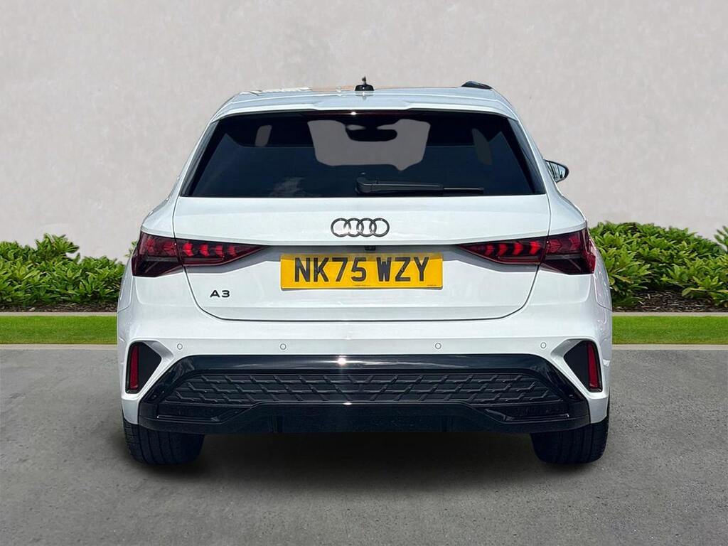 Audi A3 1.5 Tfsi 150 Black Ed S Tronic Tech Pack NK75WZY White #4