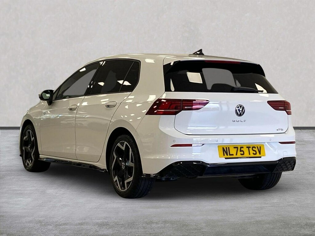 Volkswagen Golf 1.5 Etsi Mhev R-line Hatchback Hybrid D White