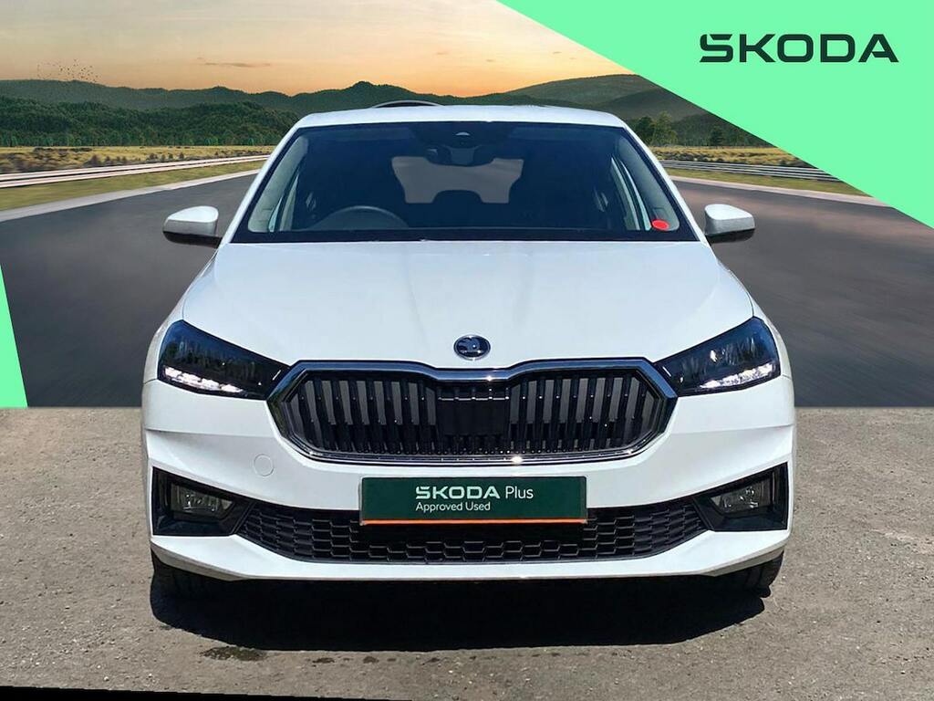 Skoda Fabia 1.0 Tsi Se L Edition Hatchback Dsg Euro DG75EFP White #5