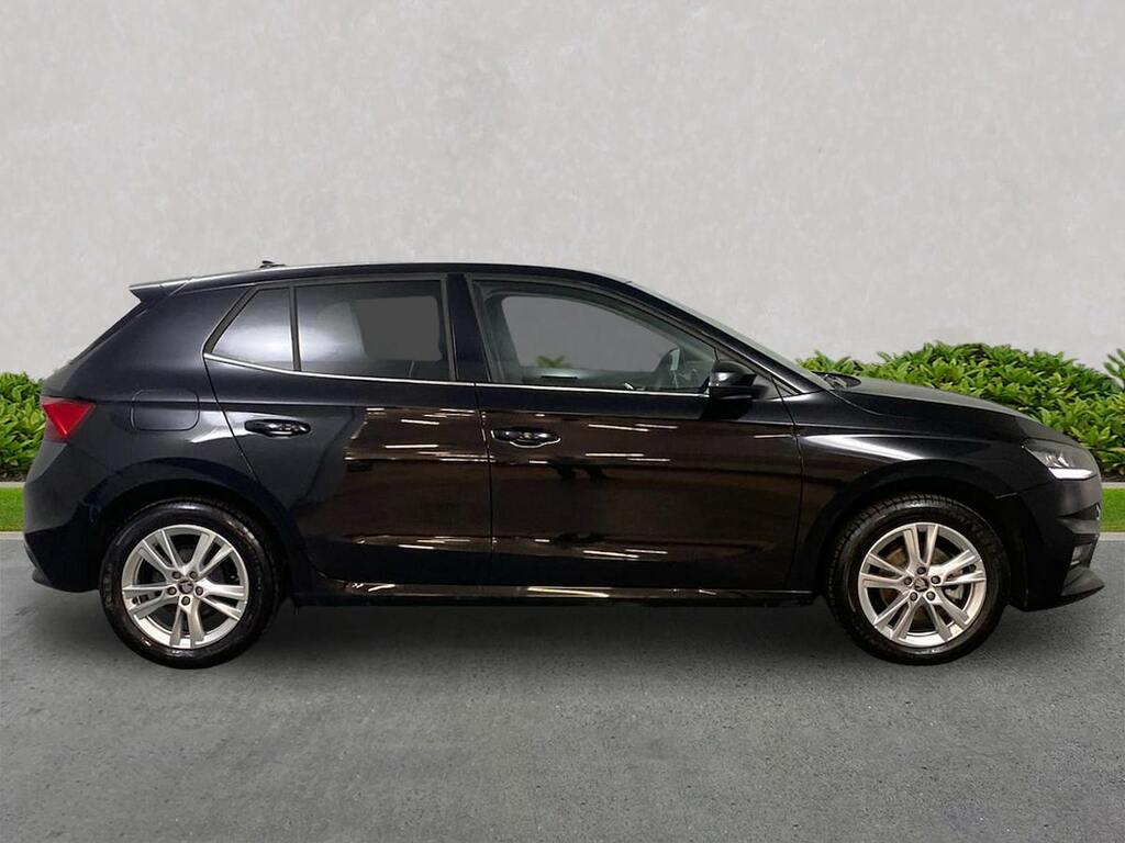 Skoda Fabia 1.0 Tsi Se L Edition Hatchback Dsg Euro KY75MGE Black #3