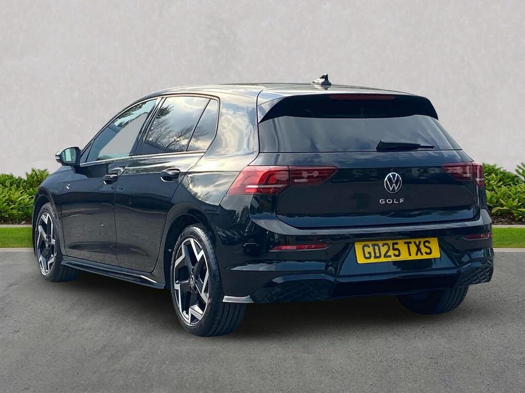 Volkswagen Golf 1.5 Tsi R-line Hatchback Euro 6 GD25TXS Black #2