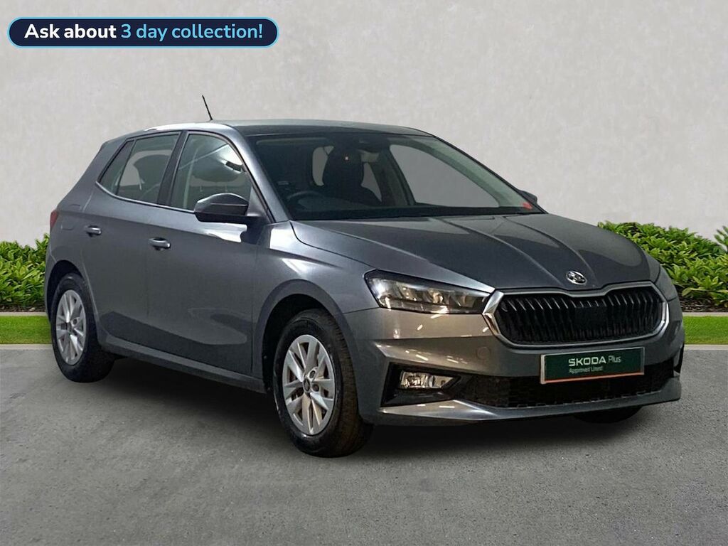 Skoda Fabia 1.0 Tsi Se Edition Hatchback Eur Grey