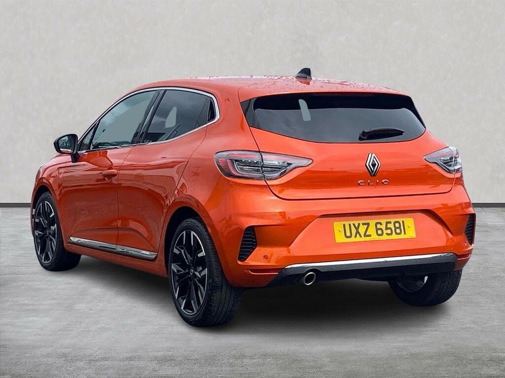Renault Clio 1.0 Tce Techno Hatchback Euro 6 UXZ6581 Orange #2