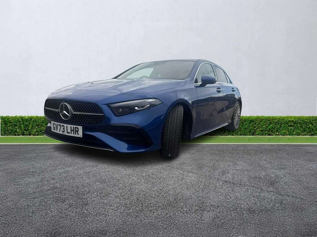 Mercedes-Benz A Class A200 Amg Line Premium Plus GV73LHR Blue #4