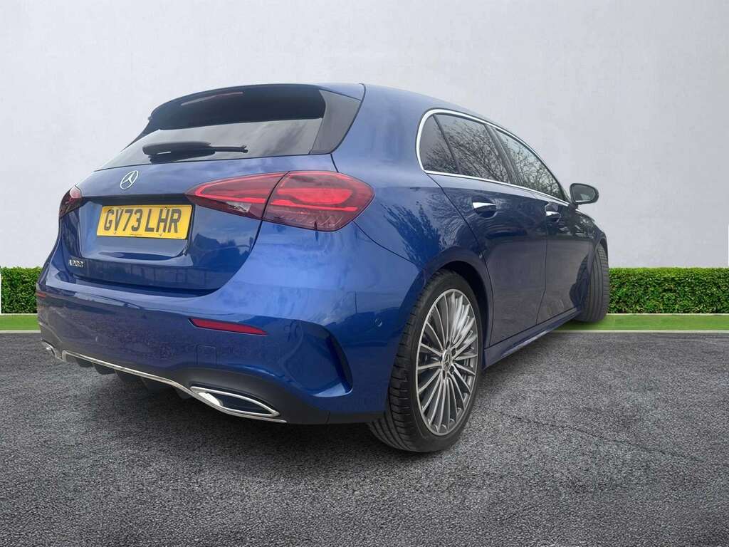 Mercedes-Benz A Class A200 Amg Line Premium Plus GV73LHR Blue #2