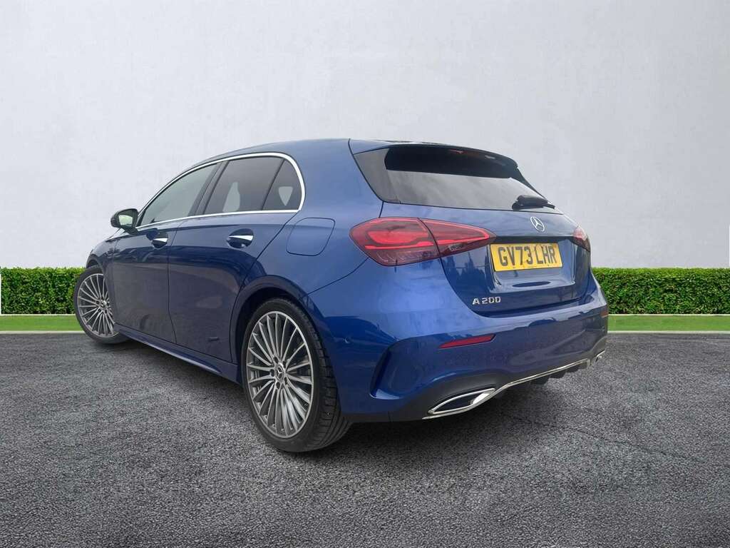 Mercedes-Benz A Class A200 Amg Line Premium Plus GV73LHR Blue #3