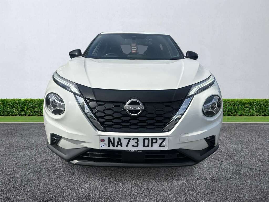 Nissan Juke 1.6 Hybrid Tekna NA73OPZ White #5