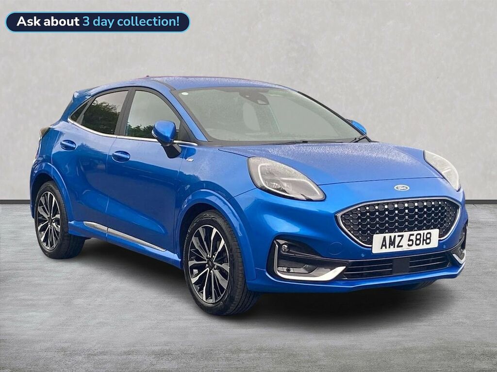 Ford Puma Ford Puma St-line Vignale Mhev Blue