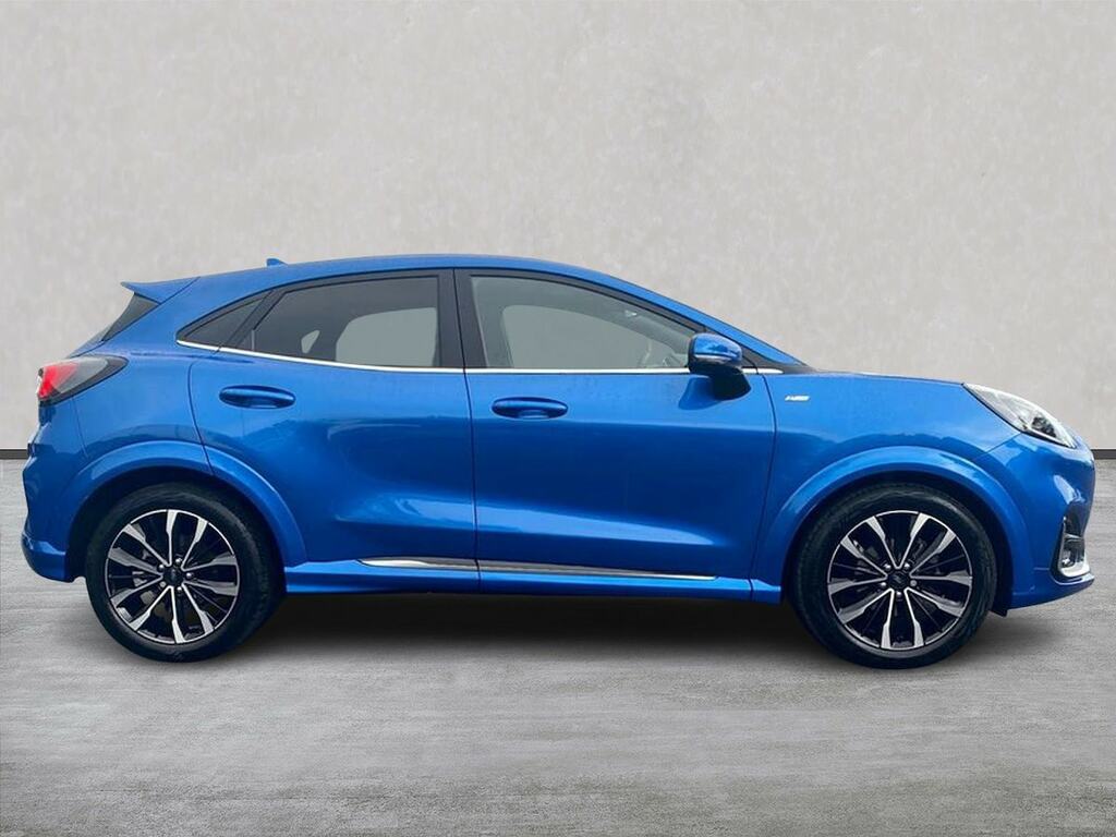 Ford Puma Ford Puma St-line Vignale Mhev AMZ5818 Blue #3