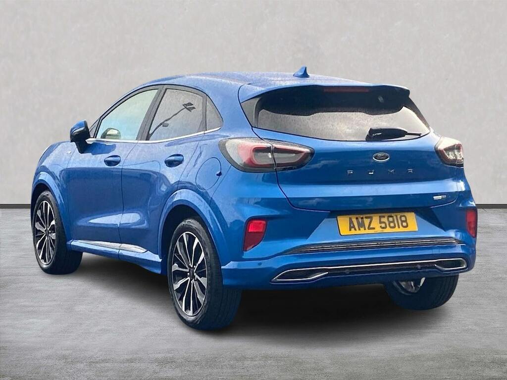 Ford Puma Ford Puma St-line Vignale Mhev AMZ5818 Blue #2