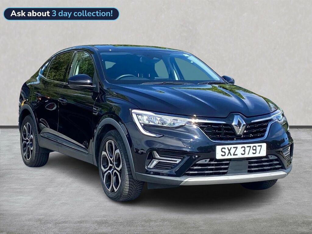 Renault Arkana Arkana 1.3 Mild Hybrid 140 Techno Edc Estate Black