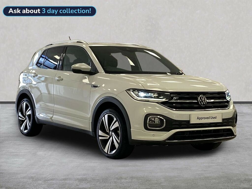 Volkswagen T-Cross 1.0 Tsi R-line Suv Euro 6 Ss White