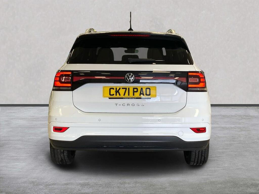 Volkswagen T-Cross 1.0 Tsi R-line Suv Euro 6 Ss White #3