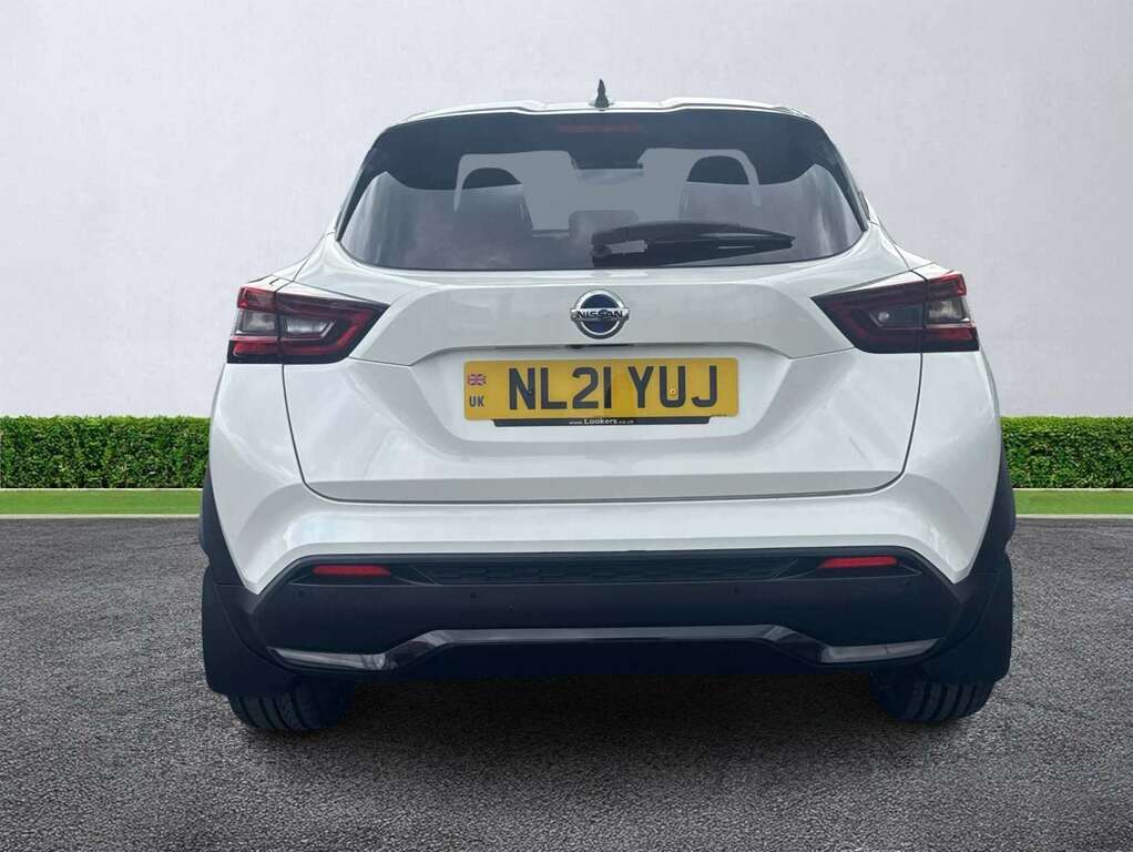 Nissan Juke 1.0 Dig-t Tekna Dct NL21YUJ White #4