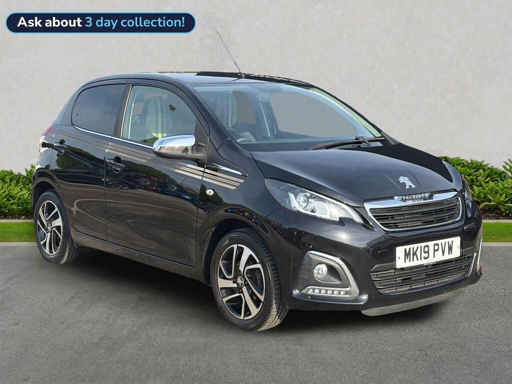 Peugeot 108 108 1.0 72 Collection Hatchback Black