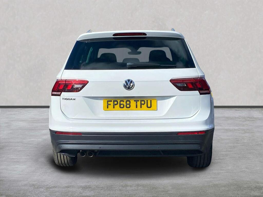 Volkswagen Tiguan 2.0 Tdi Se Navigation Suv Dsg Euro 6 S FP68TPU White #4