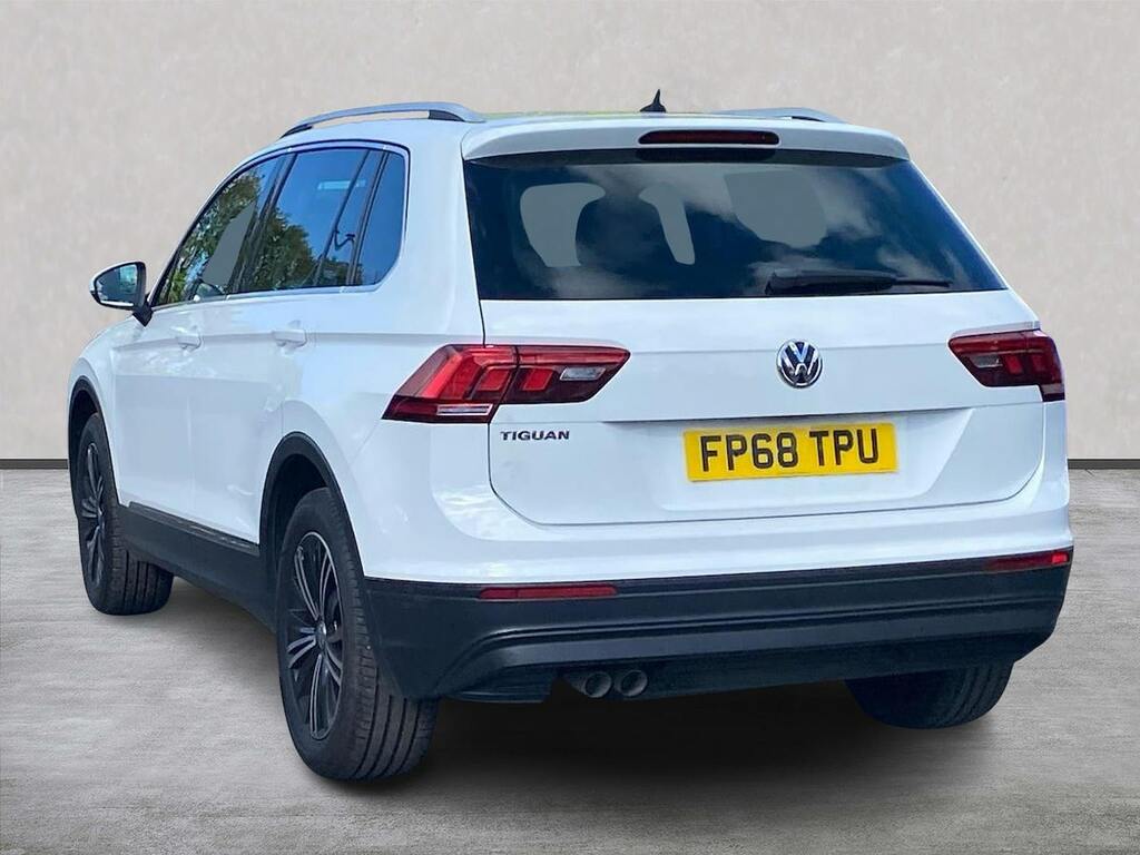 Volkswagen Tiguan 2.0 Tdi Se Navigation Suv Dsg Euro 6 S FP68TPU White #2