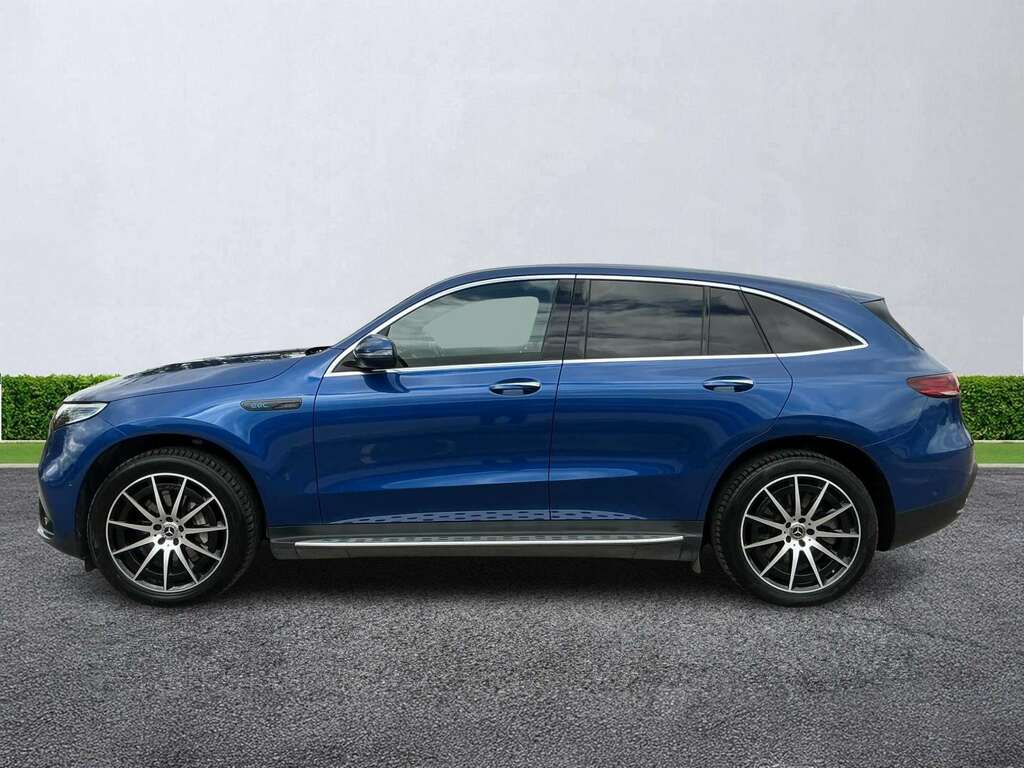 Mercedes-Benz EQC Eqc 400 300Kw Amg Line Edition 80Kwh KT73YJZ Blue #4